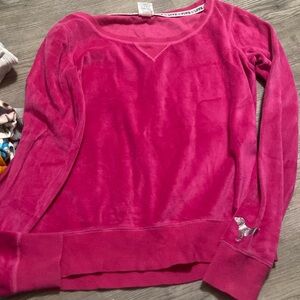 Victoria secret velvet top